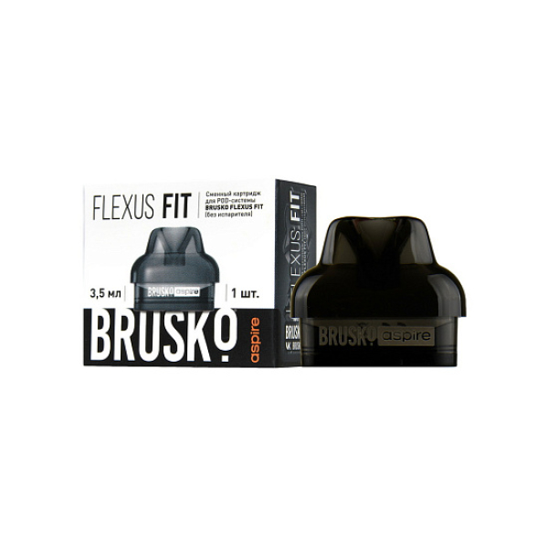 Сменный Картридж Brusko Flexus Fit (Черный) 3,5 Мл, Упак. 1 Шт в Краснодаре