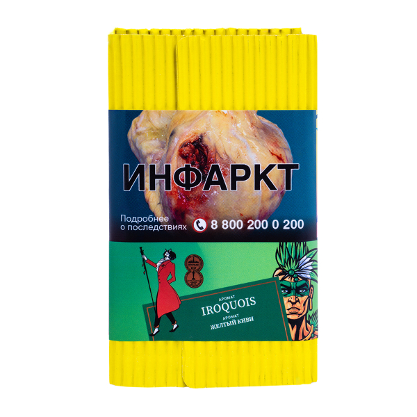 Табак Satyr Iroquois (Желтый Киви)  100 грамм в Краснодаре