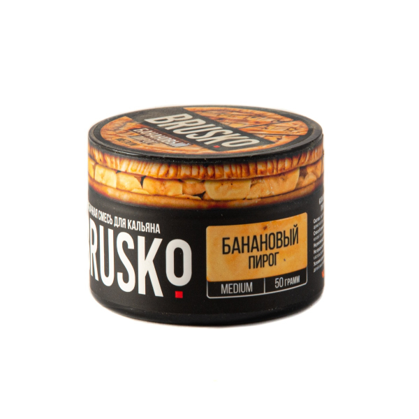 Смесь Brusko Strong Банановый Пирог  50 гр в Краснодаре