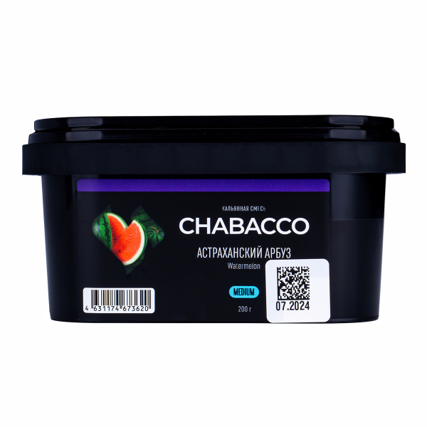 Смесь Chabacco Medium Watermelon Astrakhan  200 гр в Краснодаре