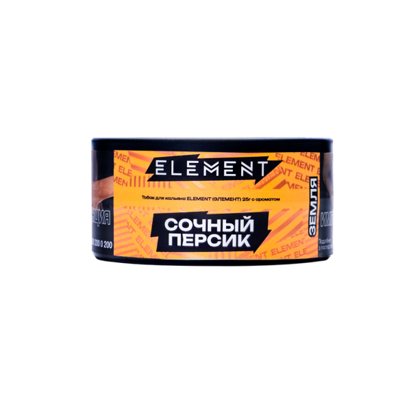 Табак Element Земля Rich Peach 25 грамм в Краснодаре