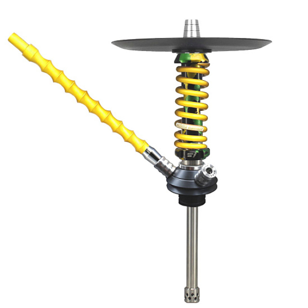 Кальян Mamay Customs Coilovers Micro Зелено Золотой Сплеш  в Краснодаре