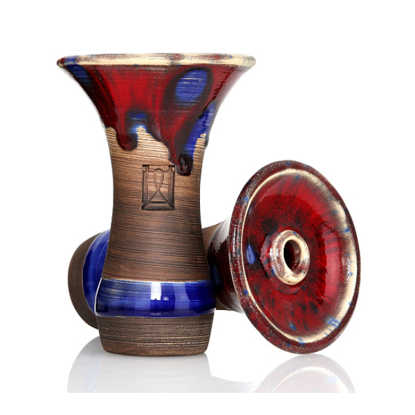 Чаша Werkbund Evo Deep Crazy Red Blue для кальяна в Краснодаре