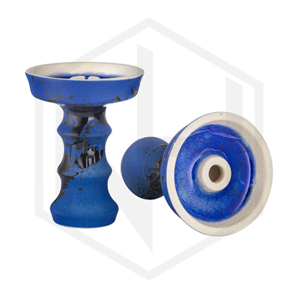 Чаша Nejn Lotus Matt Blue Голубая для кальяна в Краснодаре