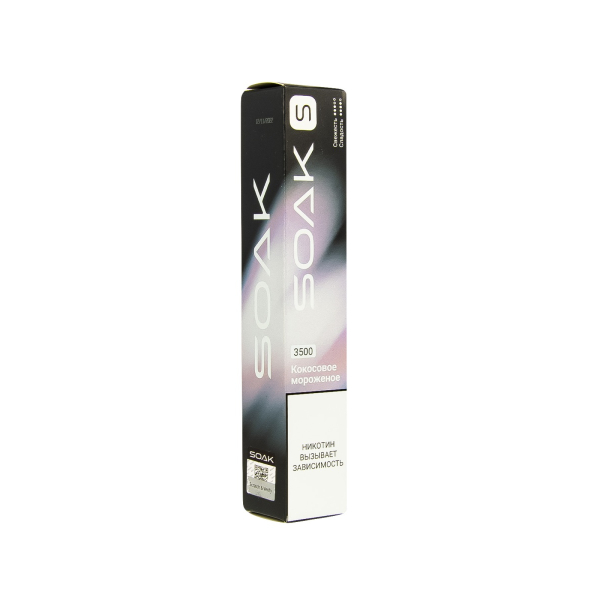 ЭСДН SOAK S Ice Cream Coconut 3500 тяг в Краснодаре