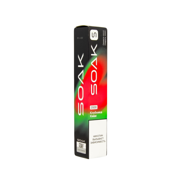 ЭСДН SOAK S Strawberry Kiwi 3500 тяг в Краснодаре