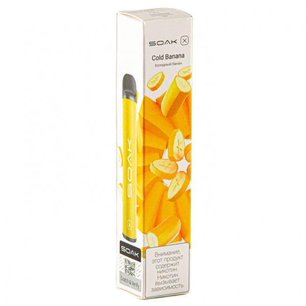 ЭСДН SOAK X Cold Banana 2200 тяг в Краснодаре