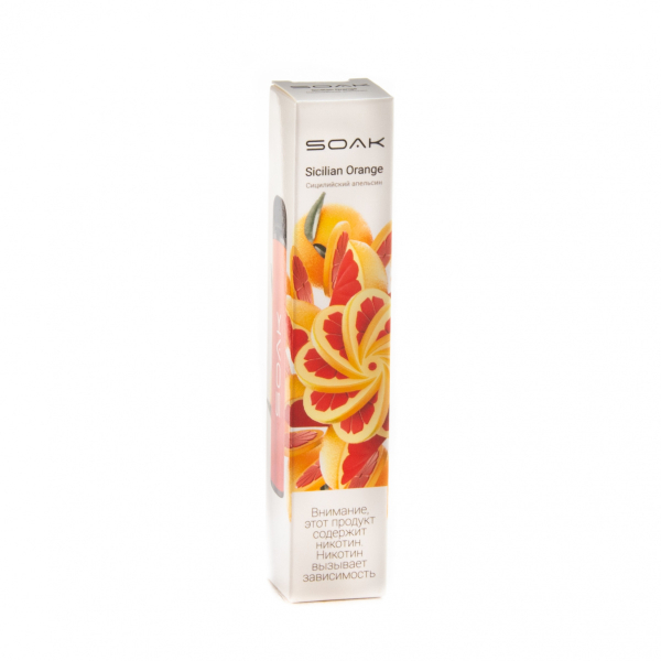 ЭСДН SOAK X Sicilian Orange 2200 тяг в Краснодаре