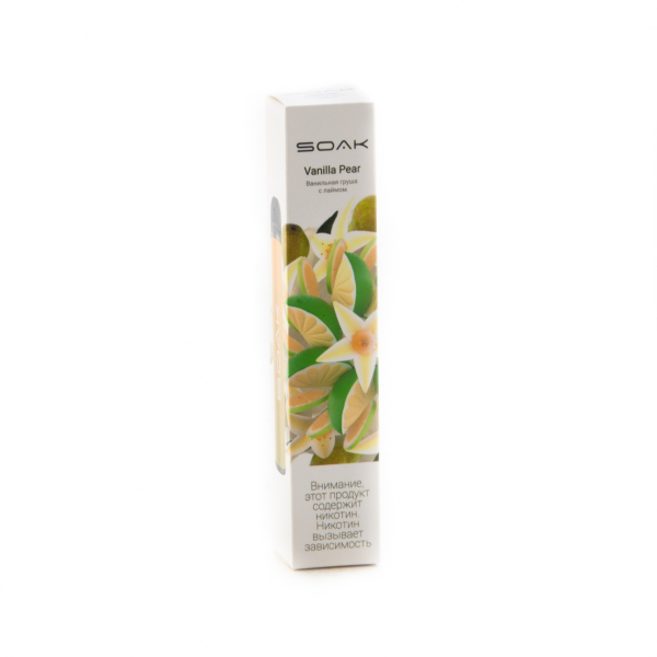 ЭСДН SOAK X Vanilla Pear 2200 тяг в Краснодаре