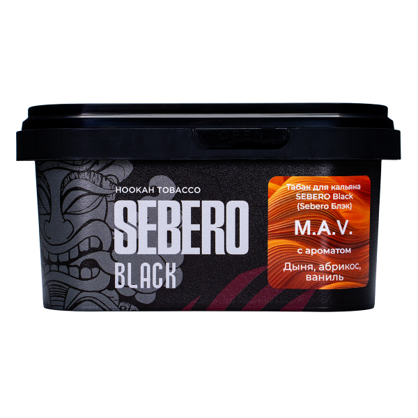 Табак Sebero Black M.a.v. 200 грамм в Краснодаре