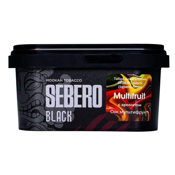 Табак Sebero Black Multifruit 200 грамм в Краснодаре