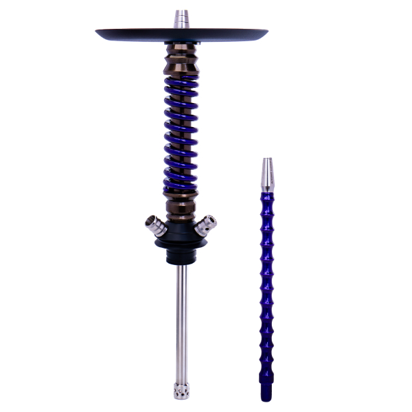 Кальян Mamay Customs Coilovers Mini Бронза Фиолетовый Лак в Краснодаре