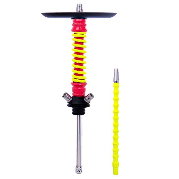 Кальян Mamay Customs Coilovers Mini Розово Жёлтый Флюр в Краснодаре