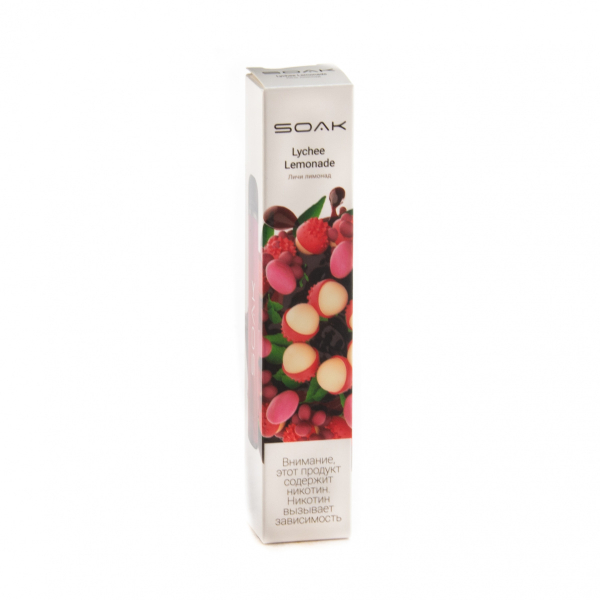 Электронная сигарета Soak X Lychee Lemonade 2200 в Краснодаре