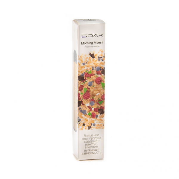 Электронная сигарета Soak X Morning Muesli 2200 в Краснодаре