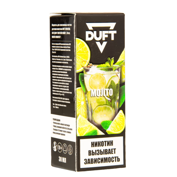 Жидкость Duft Cocktails Line Salt Mojito 30 Мл в Краснодаре