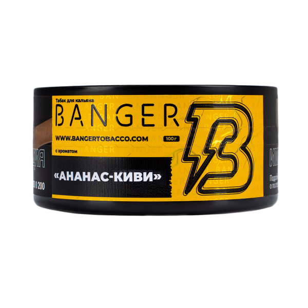 Табак Banger Pineapple Kiwi 100 грамм в Краснодаре