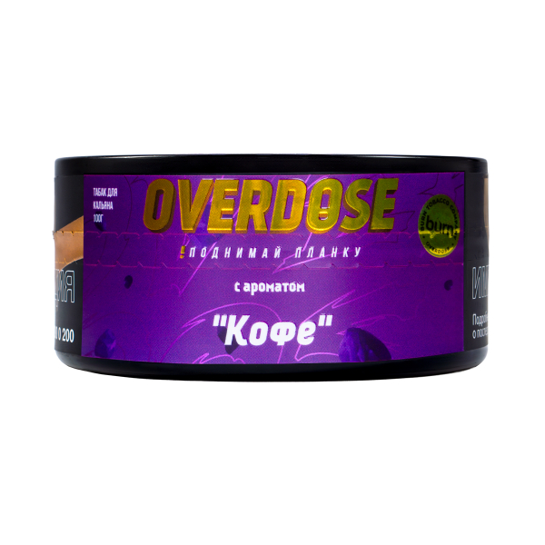 Табак Overdose Coffee 100 грамм в Краснодаре
