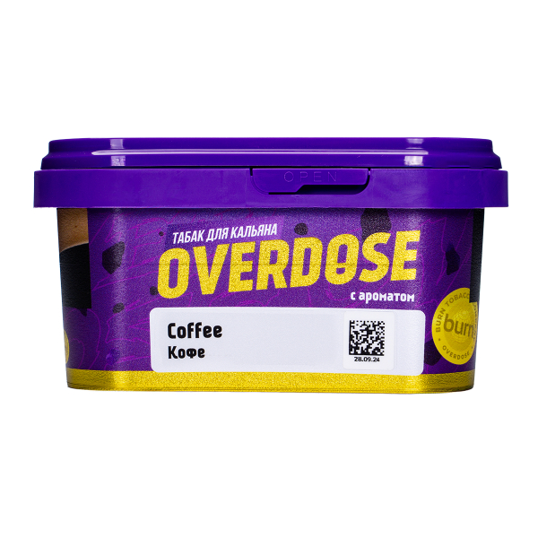 Табак Overdose Coffee 200 грамм в Краснодаре