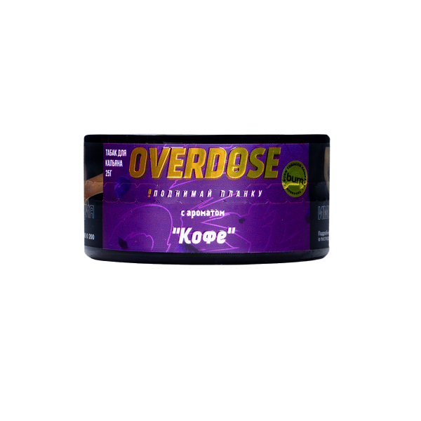 Табак Overdose Coffee 25 грамм в Краснодаре