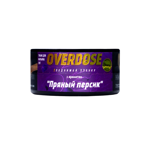 Табак Overdose Kashmir Peach 25 грамм в Краснодаре