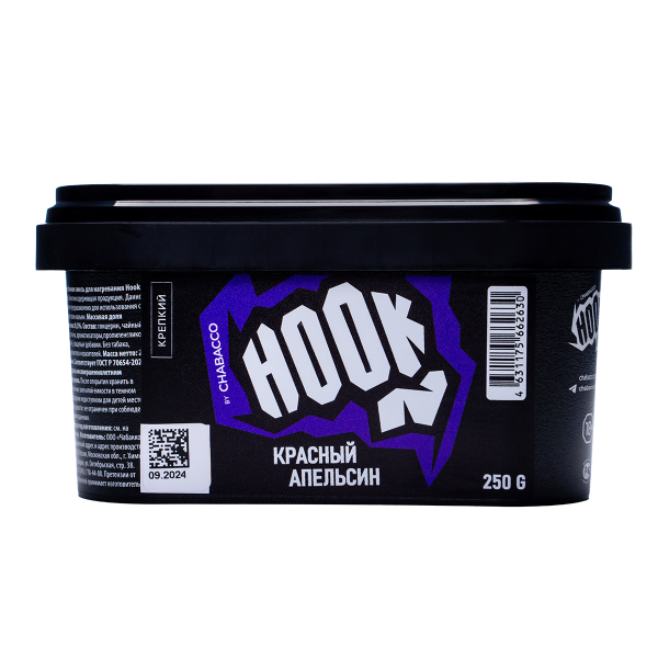 Табак Hook Красный Апельсин 250 грамм в Краснодаре