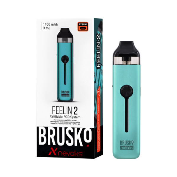 POD-система Brusko Feelin 2 Мятный в Краснодаре