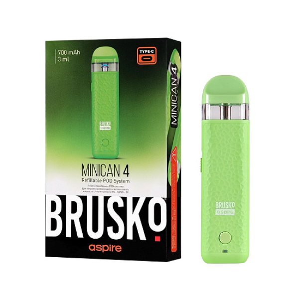 POD-система Brusko Minican 4 Зелёный в Краснодаре