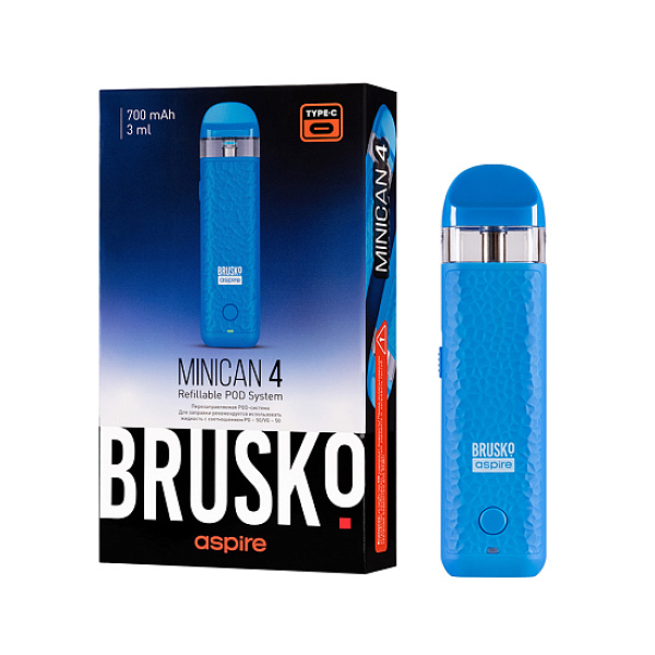 POD-система Brusko Minican 4 Синий в Краснодаре