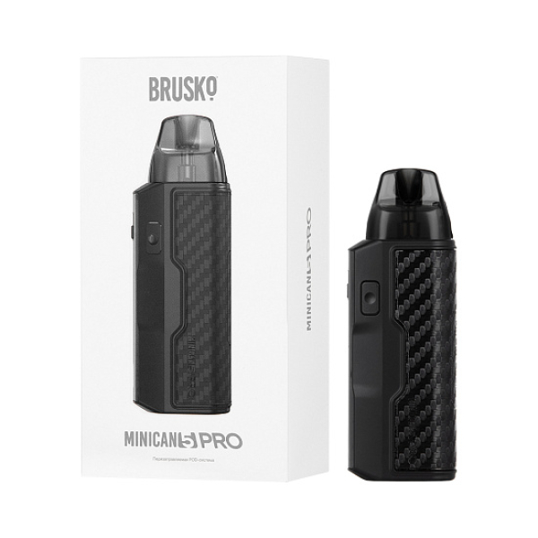POD-система Brusko Minican 5 Pro Black Carbon Красный, черный в Краснодаре