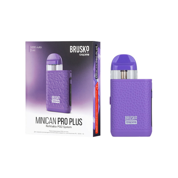 POD-система Brusko Minican Pro Plus фиолетовый в Краснодаре