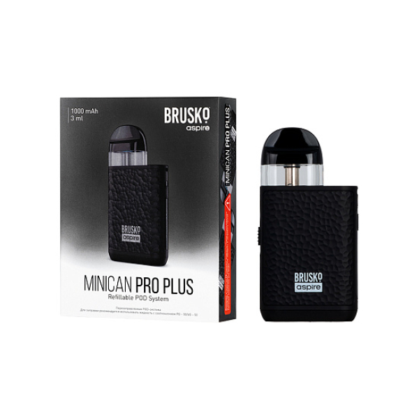 POD-система Brusko Minican Pro Plus черный в Краснодаре