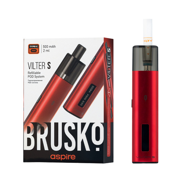 POD-система Brusko Vilter S Красный в Краснодаре