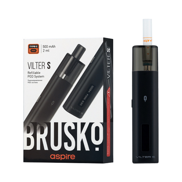 POD-система Brusko Vilter S Черный в Краснодаре