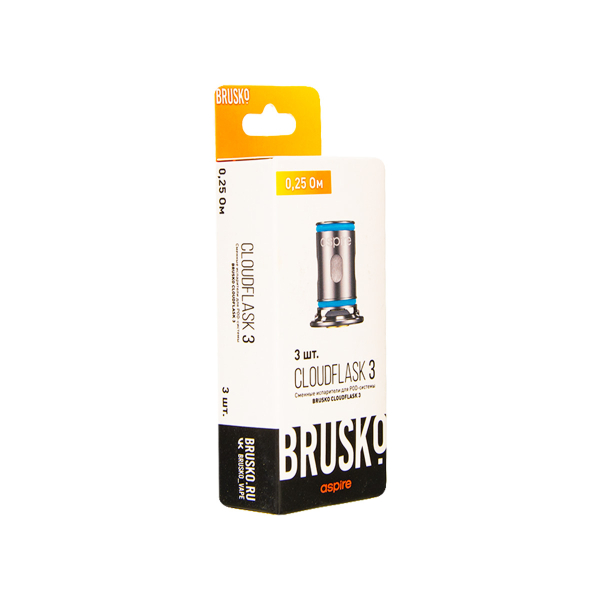 Испаритель Brusko Cloudflask 3 0.25 Ом 3 шт в Краснодаре