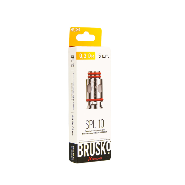 Испаритель Brusko Feelin Spl10 0.3 Ом 5 шт в Краснодаре