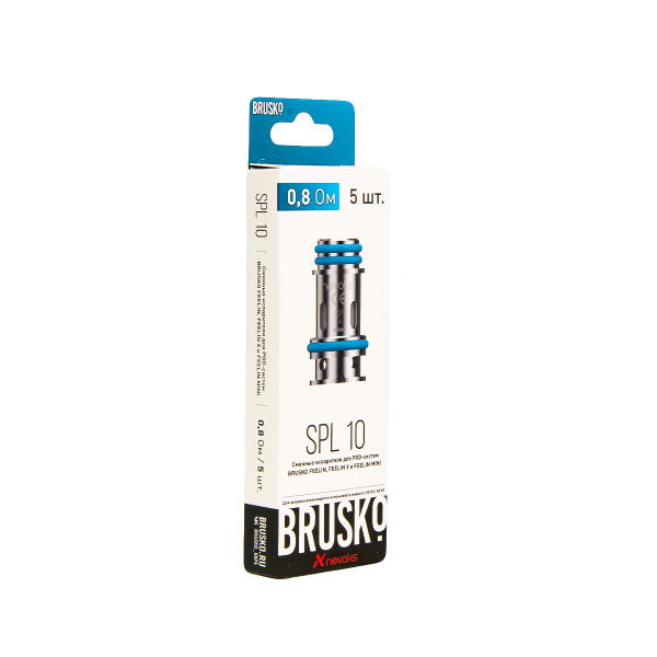 Испаритель Brusko Feelin Spl10 0.8 Ом 5 шт в Краснодаре