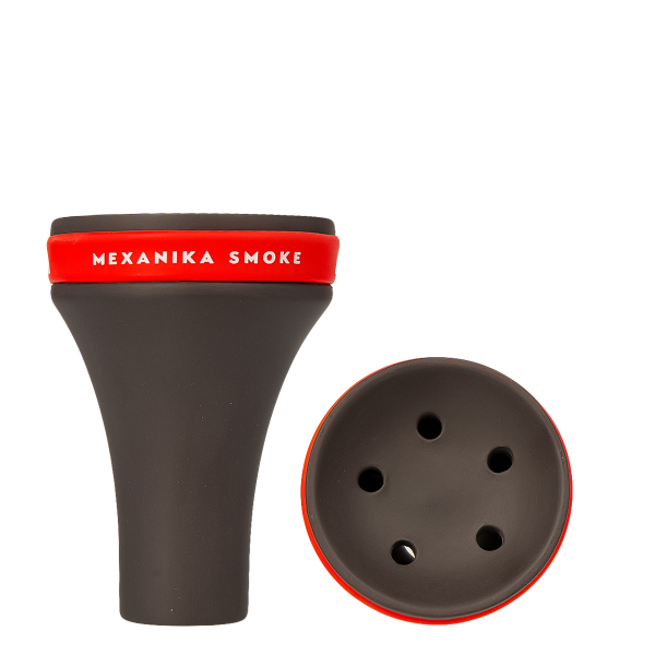 Чаша Mexanika Smoke Fancy Чёрная   С Красным в Краснодаре