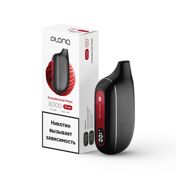 Электронка Plonq Max S 8000 Клюквенный Морс в Краснодаре