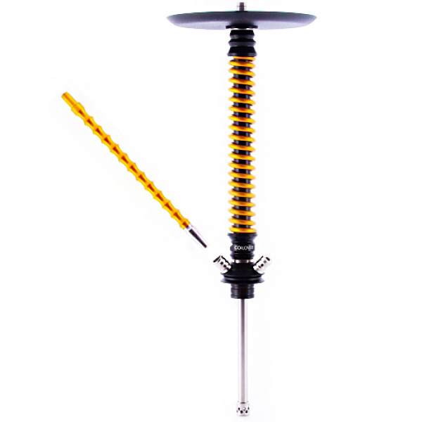Кальян Mamay Customs V3  Coilovers Черный Gold Anod в Краснодаре