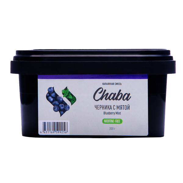Бестабачная смесь Chaba Черника С Мятой 200 грамм в Краснодаре