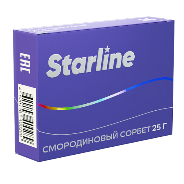 Табак Starline Смородиновый Сорбет 25 грамм в Краснодаре