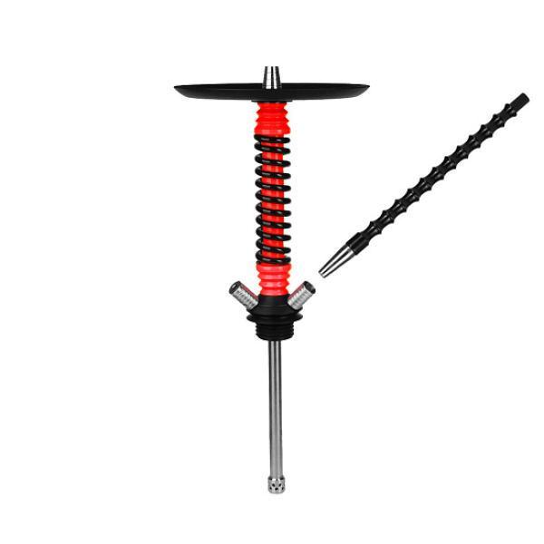 Кальян Mamay Customs V3  Coilovers Mini Красно Черный в Краснодаре