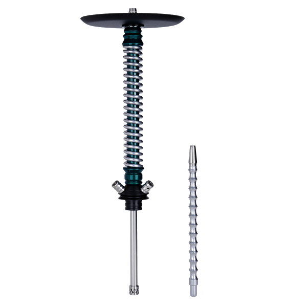 Кальян Mamay Customs Coilovers Зелёный Лак Хром в Краснодаре