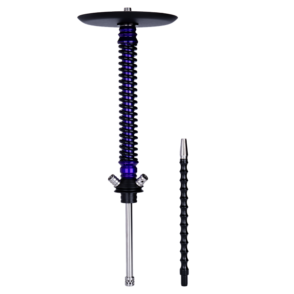 Кальян Mamay Customs Coilovers Фиолетовый Лак Черный в Краснодаре