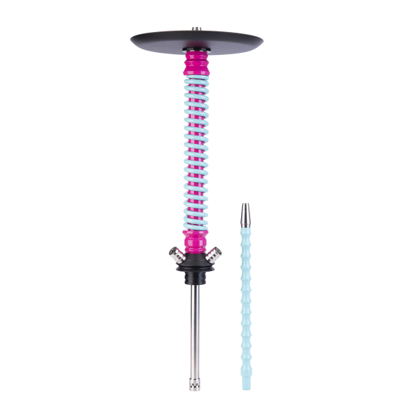 Кальян Mamay Customs Coilovers Фуксия Мята   Грав. Черепа в Краснодаре