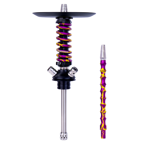 Кальян Mamay Customs Coilover Micro Пурпурно Золотой Сплеш в Краснодаре