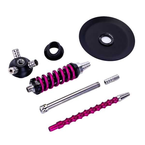 Кальян Mamay Customs Coilover Micro Розовый Лак в Краснодаре