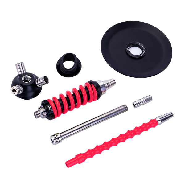 Кальян Mamay Customs Coilover Micro Чёрно Розовый в Краснодаре