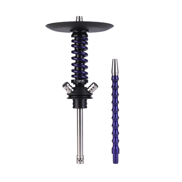 Кальян Mamay Customs Coilover Micro Чёрно Фиолетовый Лак в Краснодаре